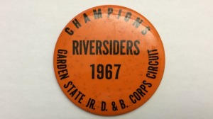 The button worn by our parents with pride following winning the Garden State Circuit Championship in 1967